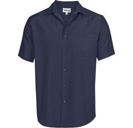Mens Short Sleeve Empire Shirt-2XL-Navy-N