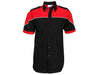 Mens Short Sleeve Racer Shirt - Red Only-