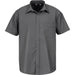 Mens Short Sleeve Washington Shirt - Grey Only-L-Grey-GY