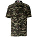 Mens' Short-Sleeved Bush Safari Shirt-Shirts & Tops-2XL-Camo-CAM