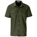 A military green coloured bush safari shirt