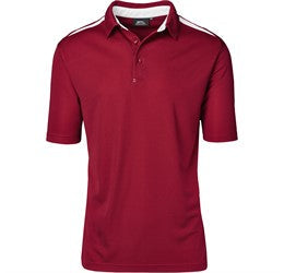 Mens Simola Golf Shirt-2XL-Red-R
