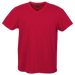Mens Slub V Neck T-Shirt  Red / XS / Last Buy - 