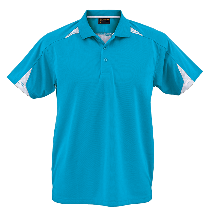 Mens Solo Golfer Sapphire/White / SML / Last Buy - Golf Shirts