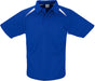 Mens Splice Golf Shirt-L-Royal Blue-RB