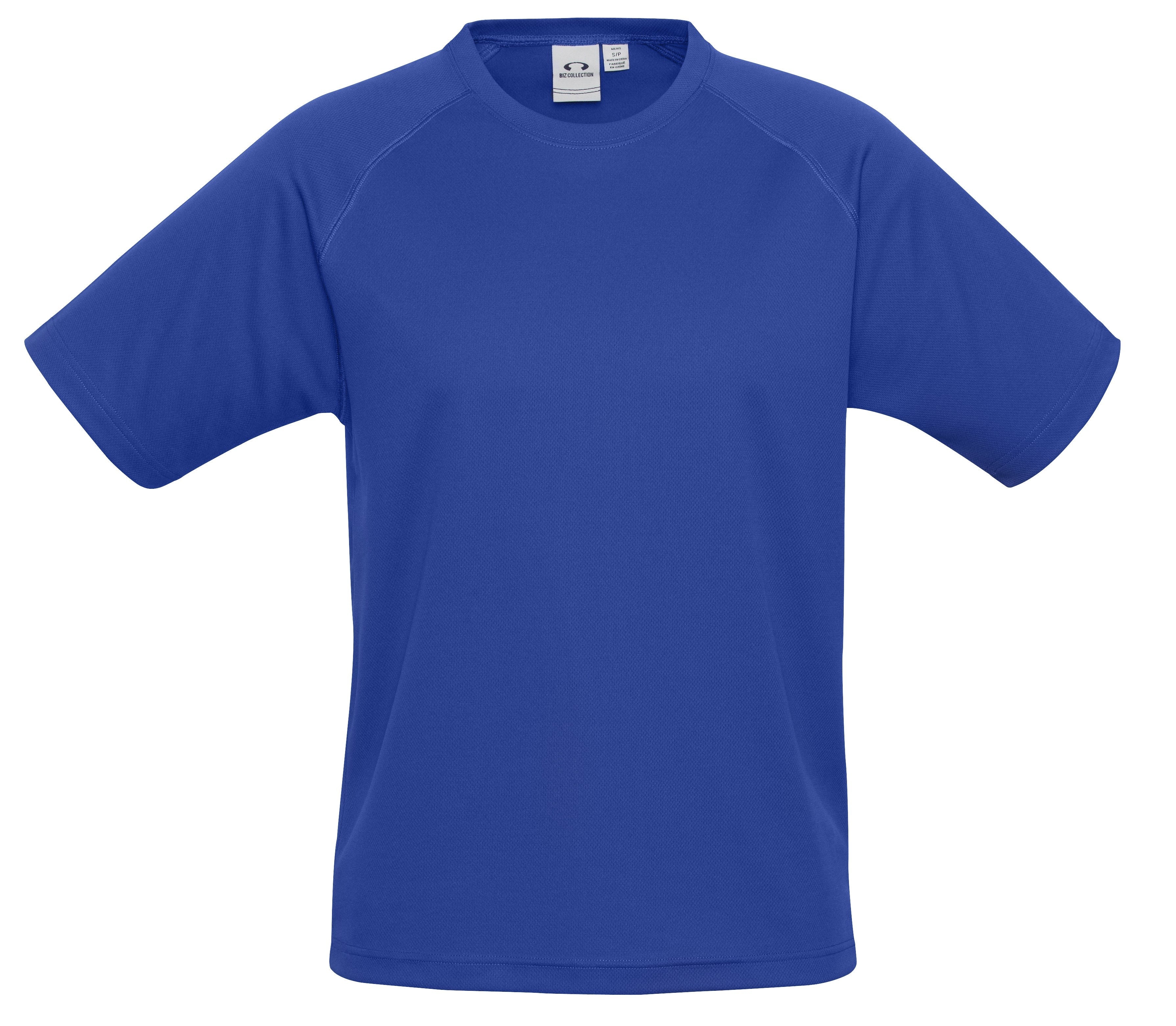 Mens Sprint T-Shirt - Light Blue Only-L-Blue-BU