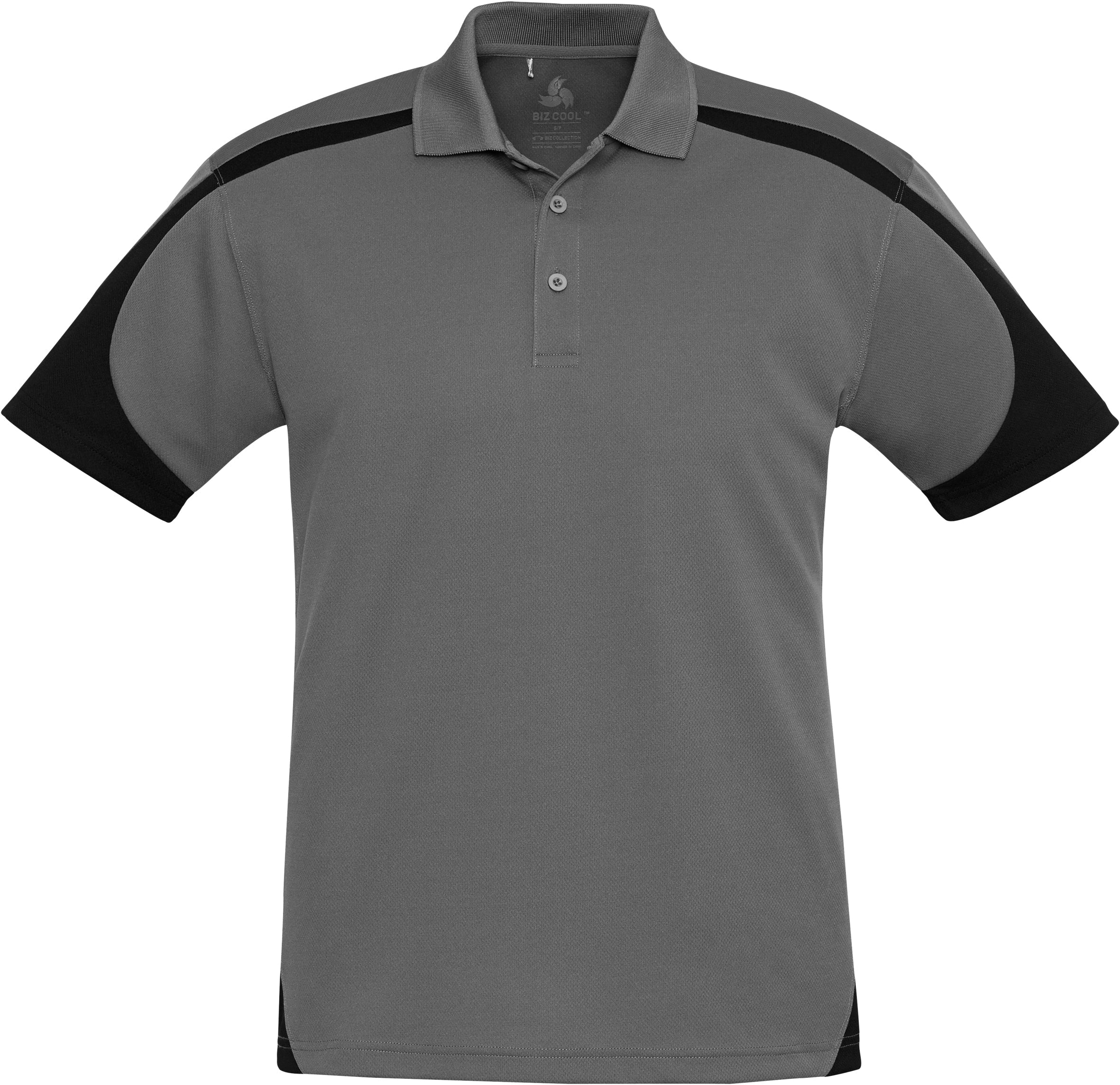 Mens Talon Golf Shirt-2XL-Grey-GY