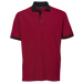 Mens Titan Golf Shirt Red/Black / SML / Regular - Shirts