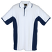 Mens Two-Tone Golfer White/Navy / 3XL / Regular - Golf Shirts