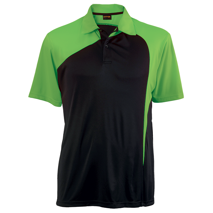 Mens Torpedo Golfer Black/Lime / SML / Regular - Golf Shirts