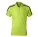 Mens Trinity Golf Shirt - White Only-2XL-Lime-L