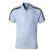 Mens Trinity Golf Shirt - White Only-2XL-Light Blue-LB