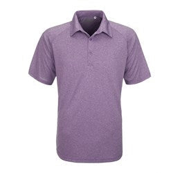 Mens Triumph Golf Shirt - Red Only-L-Purple-P