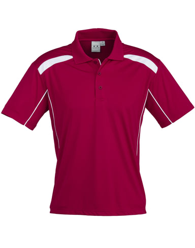 Mens United Golf Shirt - Red Only-L-Red-R