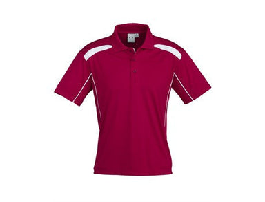 Mens United Golf Shirt - Red Only-