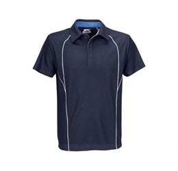 Mens Victory Golf Shirt - Red Only-2XL-Navy-N