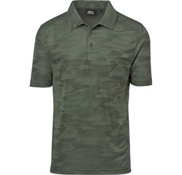 Mens Volition Golf Shirt-L-Military Green-MG