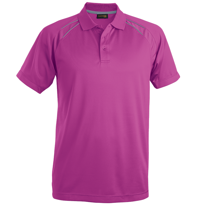 Mens Vortex Golfer Raspberry Pink / SML / Regular - Golf Shirts