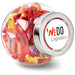 Mentos Classic Glass Candy Jar, Fruit-