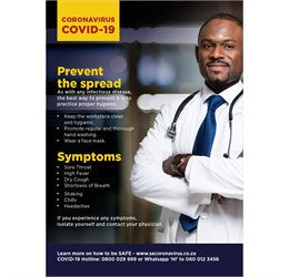 Mercury Covid-19 A0 Poster - Per Unit-Navy-N