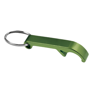 BK8517 - Metal Bottle Opener Keychain Green / STD / Regular 