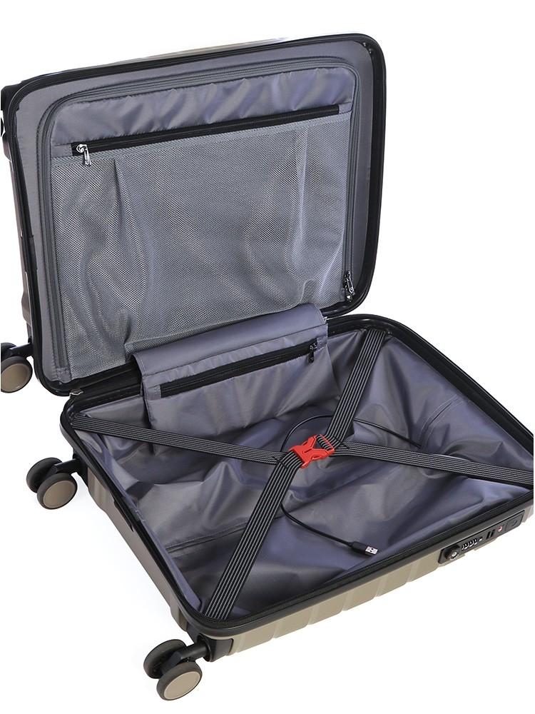 Microlite Hardshell 65cm Medium Spinner Charcoal (2.95kg)-Suitcases