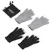 Norwich Touchscreen Gloves-Grey-GY
