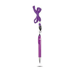 Nova Neck Ball Pen - Purple Only-Pens