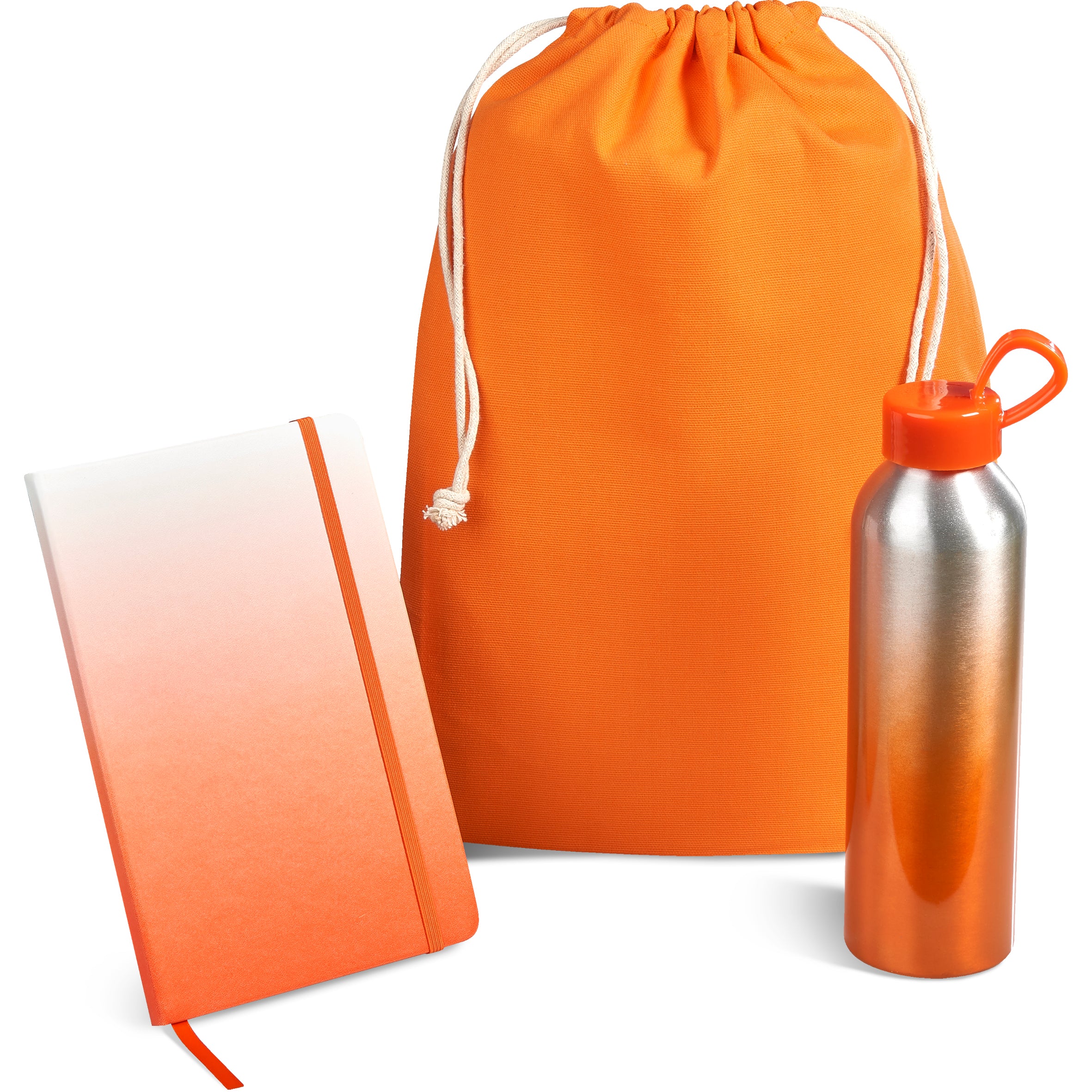 Bright Notebook and Bottle Gift Set