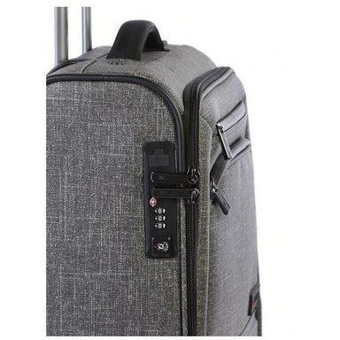 Origin 55cm Cabin Trolley Case Grey-Suitcases