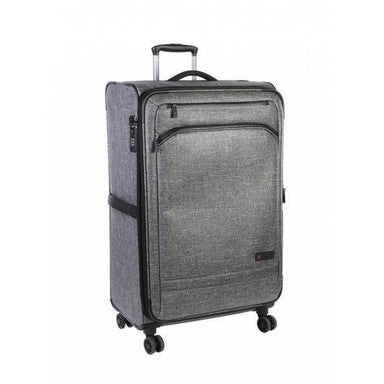 Origin 66cm Medium Trolley Case Grey-Suitcases