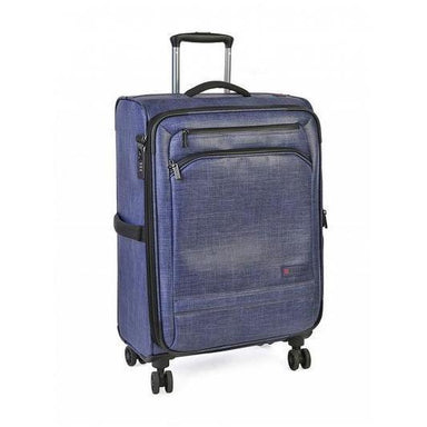 Origin 66cm Medium Trolley Case Grey-Suitcases