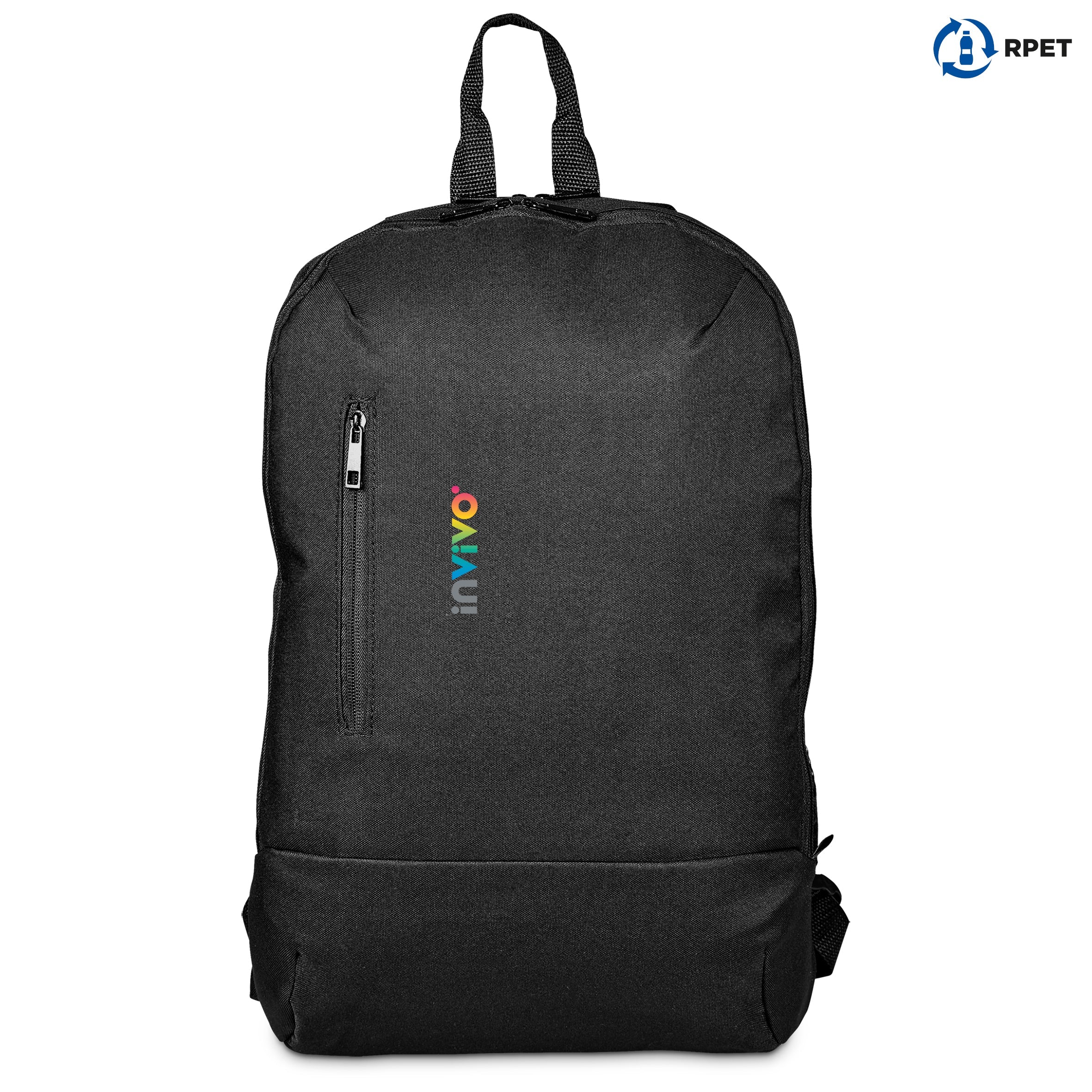 Oscar Recycled PET Laptop Backpack Black / BL
