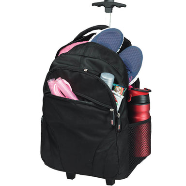 Pacesetter Laptop Trolley Backpack Bag Black / STD / Regular - Backpacks
