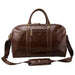 Panema Leather Travel Bag Brown-Duffel Bags