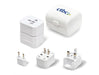 Path-Finder World Travel Adaptor-Solid White-SW