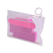 Pink Pedicure Set in transparent PVC Bag