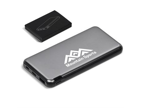 Pellaton 10 Compact 10000mAh Power Bank-Gun Metal-GM