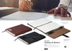 Peninsula Midi Hard Cover Notebook-Brown-BN