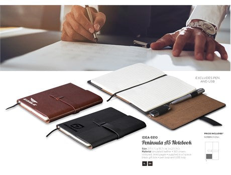 Peninsula Midi Hard Cover Notebook-