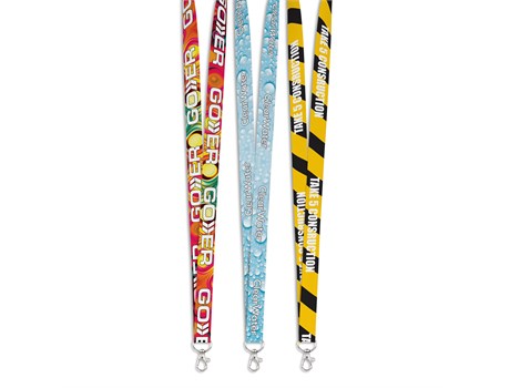 Petersham Lanyard With Snap Clip (Double-Sided)