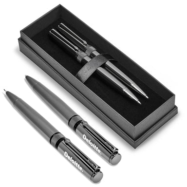 Alex Varga Phenom Ball Pen & Pencil-Pen & Pencil Sets-Gun Metal-GM