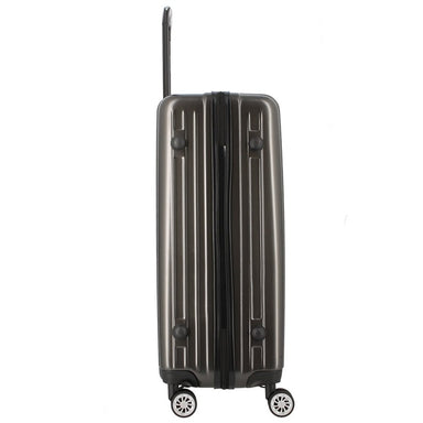 Pierre Cardin Paris Berlin Dark Grey Trolley Case | Medium-Suitcases