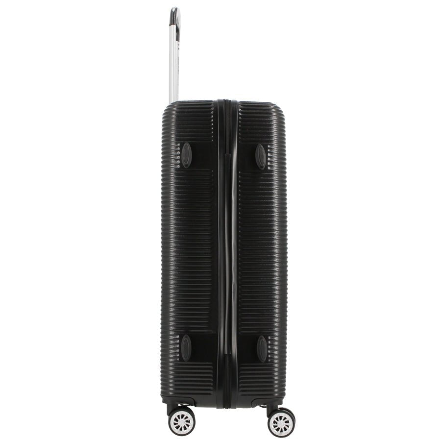 Pierre Cardin Paris Izar Black Trolley Case | Large-Suitcases