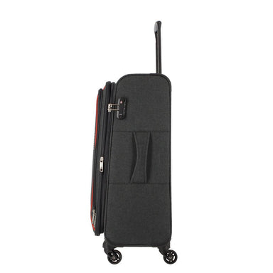 Pierre Cardin Paris Ultralite Softcase Black | Large-Suitcases