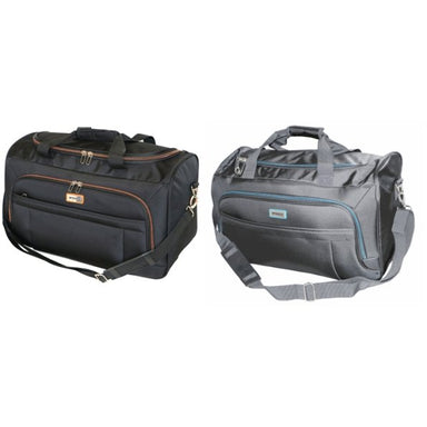 Platinum 50cm Travel Bag-Duffel Bags-Grey/Blue