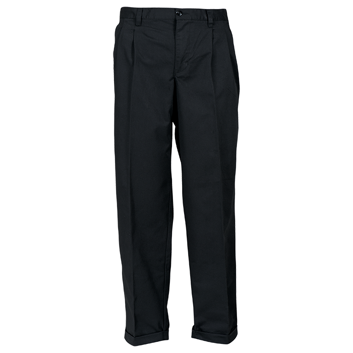 Poly Cotton Chino  Black / 28 / Regular - Bottoms