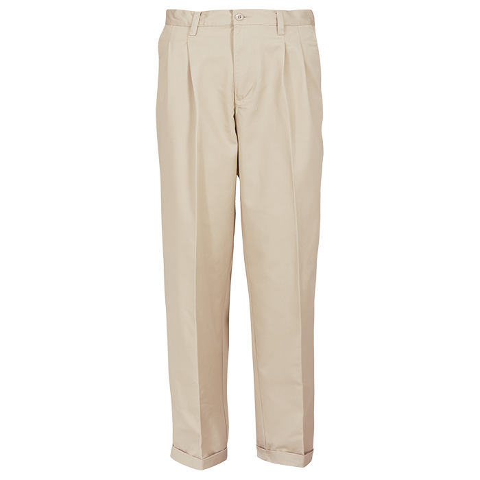 Poly Cotton Chino  Stone / 28 / Regular - Bottoms