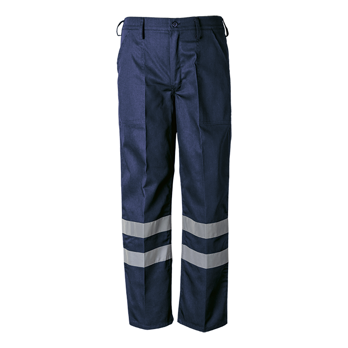 Premier Conti Trouser with Reflective Navy / 28 / Regular - Protective Outerwear