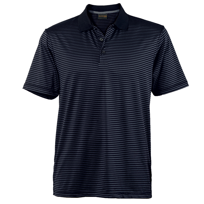Preston Golfer Black/Charcoal / SML / Regular - Golf Shirts